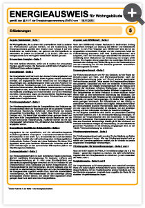 Seite 5 Energieausweis-Energiepass-Verbrauchsausweis Wohngebäude
