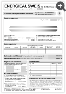 Seite 2 Energieausweis-Verbrauchsausweis Nicht-Wohngebäude